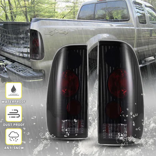 Miniatura 6 de Luces traseras compatibles con Ford 1997 1998 1999 2000 2001 2002 2003 F-150/F-250/F-350 Styleside XLT XL XLR Lariat Outlaw KingRanch Highine luces