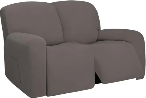 Miniatura 39 de PureFit - Funda superelástica con bolsillo p/protección de sofá/sillón - Suave cubierta de elastano antideslizante, lavable, c/base elástica, apta