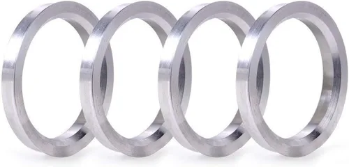 Miniatura 8 de 4 anillos centrados en el cubo de la rueda de 56.1 a 73.1 pulgadas OD = 2.878 in ID = 2.209 in - Anillos de rueda de aleación de aluminio 73.1 a 56.1