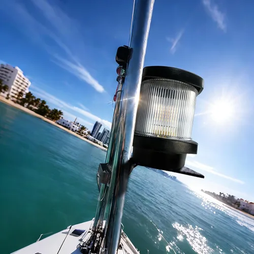 Miniatura 2 de Topthead Anchor Luz de navegación LED para velero (blanco) DC 10-24 voltios