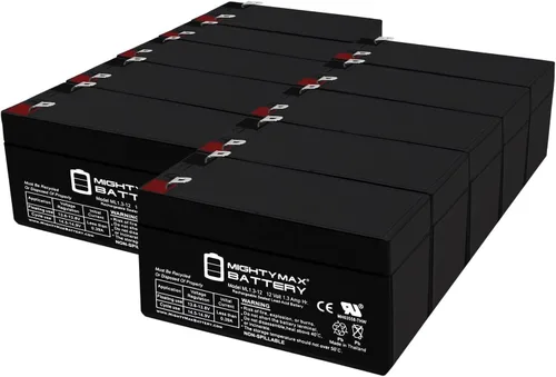 Miniatura 8 de Mighty Max Battery ML1.3-12 - Batería recargable de 12 V, 1.3 Ah, terminal F1, SLA AGM