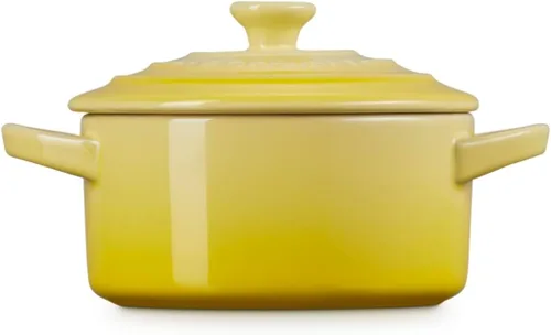 Miniatura 4 de Le Creuset Mini Cocotte redonda de gres, 8 oz., Soleil