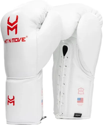 Miniatura 13 de HIT N MOVE Süvari - Guantes de boxeo de crin con , guantes de boxeo con cordones para hombre, equipo de boxeo, guantes de MMA para hombre, guantes