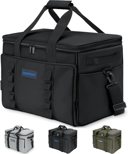 Bolsa térmica con aislamiento suave, plegable, enfriadores de viaje grandes, enfriadores de lados suaves, hieleras a prueba de fugas, impermeable