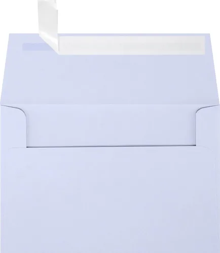 Miniatura 30 de LUXPaper Sobres de invitación A4 Despegar y prensar 4 1/4 pulgadas x 6 1/4 pulgadas Rosa caramelo Texto de 80 libras 50 unidades Rosa
