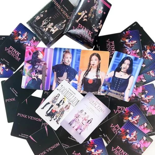 Miniatura 7 de KPOPBTS Born Pink Photocards Nuevo Álbum 165 PCS/3 Paquetes Tarjetas Lomo Regalo para Niños y Niñas Blink