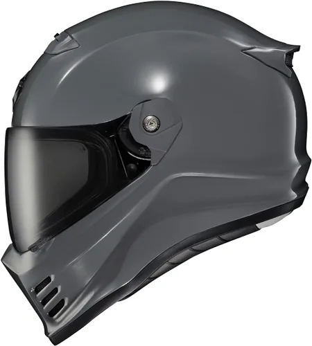 Miniatura 10 de ScorpionEXO Covert FX - Casco integral para motocicleta adulto estilo Street Fighter - bolsillos para altavoces con Bluetooth, certificación DOT ECE
