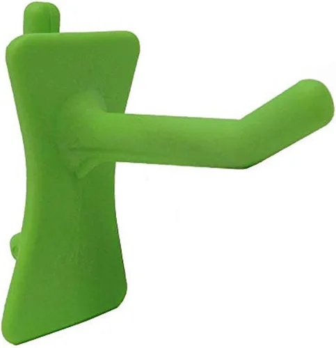 Miniatura 14 de PegPro® J, Kit de ganchos de 1", 2" para tablero de clavijas estándar de "fibra de madera" – Ganchos duraderos de plástico para tablero de clavijas
