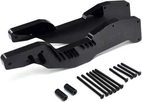 Miniatura 4 de 2 piezas de soporte reforzado trasero para 1/6 LOSI Super Baja Rey 2.0 RC (negro)