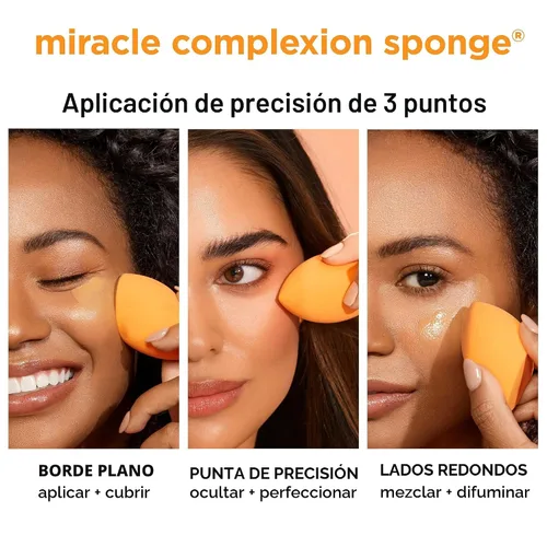Miniatura 5 de Real Techniques Esponja milagrosa para cutis + estuche (el embalaje puede variar)