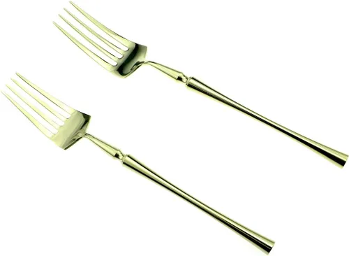 Miniatura 4 de JASHII Juego de cubiertos de lujo de 20 piezas de acero inoxidable 18/10 para 4 personas, incluye cuchillo de cena, tenedor, cuchara, apto