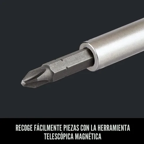 Miniatura 6 de CRAFTSMAN Destornillador de trinquete, juego multibits, 26 piezas (CMHT68001)