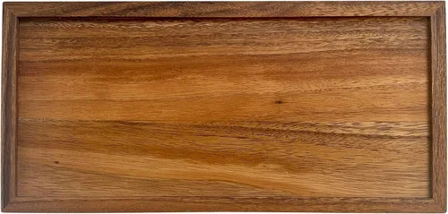 Miniatura 3 de Ironwood Gourmet Caja de té de madera de acacia, rectangular XL, con 10 compartimentos