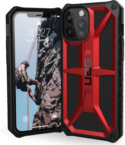 Miniatura 14 de URBAN ARMOR GEAR UAG-IPH20L-P-BK - Funda a prueba de golpes para iPhone 12 Pro Max (6.7) 2020, color negro
