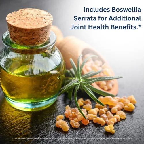 Miniatura 5 de INVIGOFLEX® GS - Sulfato de glucosamina (sin mariscos, sin sodio y seguro para vegetarianos) sin OMG, sin gluten, con Boswellia Serrata - Suplemento