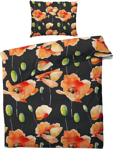 Miniatura 63 de Funda de edredón de ancla, tamaño individual, juego de cama náutico, 2 piezas, funda de edredón con patrón de microfibra suave con lazos