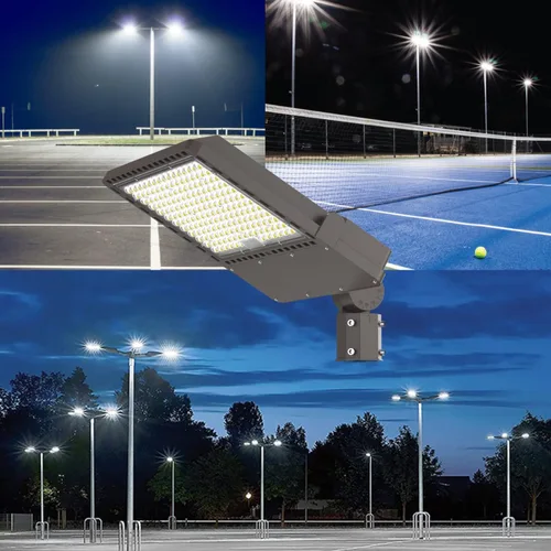 Miniatura 7 de Luz de estacionamiento LED al aire libre de 200 W con accesorio deslizante, 5000K luz diurna 28000LM 750W HPS/HID equivalente, UL comercial LED