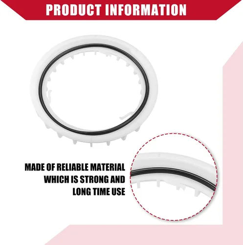 Miniatura 6 de No.7714448020 Retenedor de anillo de bloqueo de bomba de combustible con anillo de sello para Toyota Highlander 2004-2010 1 Set Blanco