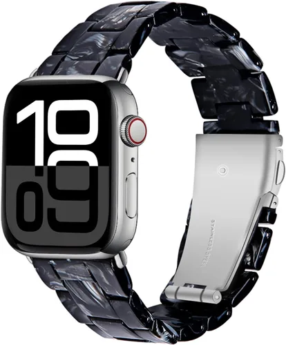 Miimall Women Resin Bands for Apple Watch Series 10 9 8 7 6 5 4 3 2 1 Ultra SE Colorful Dressy Cute Classy Lightweight Comfort 38mm 40mm 41mm 42mm