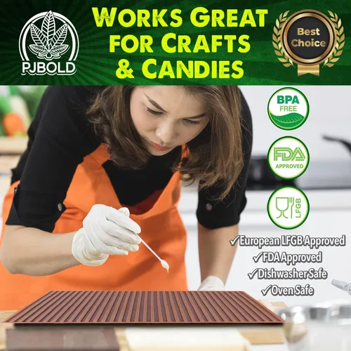 Miniatura 4 de Molde de silicona para cuerda de gomitas - Tamaño de 1/3 de hoja