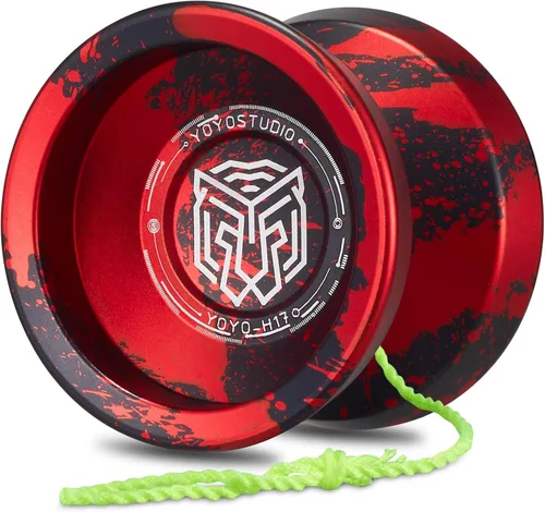 Miniatura 9 de YOYOSTUDIO Yoyo Profesional Responsivo Yoyo H17, Yoyos de Metal de Doble Propósito para Niños Principiantes, Yo-yo No Responsivo con Rodamiento