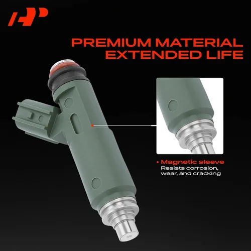 Miniatura 3 de A-Premium Inyectores de combustible compatibles con Toyota Corolla 2000-2004, Matrix 2003-2006, Celica, MR2 Spyder y Chevrolet Prizm & Pontiac Vibe