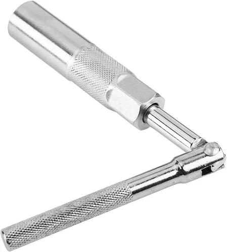 Miniatura 9 de Aramox Llave de amortiguador trasero para automóvil, juego de herramientas de extracción de amortiguadores hexagonales para reducción de velocidad