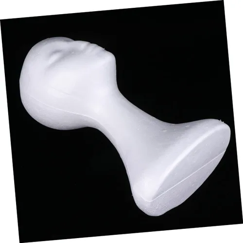 Miniatura 2 de Beavorty 2 unids gafas soporte de exhibición auriculares espuma maniquí cabeza maniquí cuerpo cuerpo humano modelo maniquí cabeza maniquí cabeza
