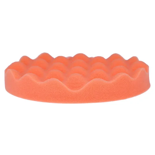 Miniatura 6 de Almohadilla de pulido de esponja de coche de 7 pulgadas (7.087 in), almohadilla de espuma de onda suave, kit de almohadillas de esponja para pulidor