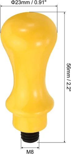 Miniatura 2 de PATIKIL Mango de sello de cera solamente, mango de madera de repuesto para sello de invitación de boda, tarjeta de invitación de boda, sobre
