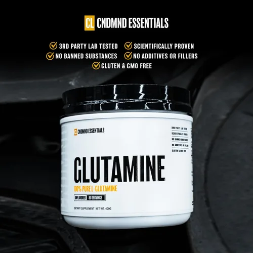 Miniatura 3 de CONDEMNED Labz - Polvo de L-glutamina 100% puro, suplemento de glutamina para hombres y mujeres, recuperación y salud intestinal, sin gluten y sin