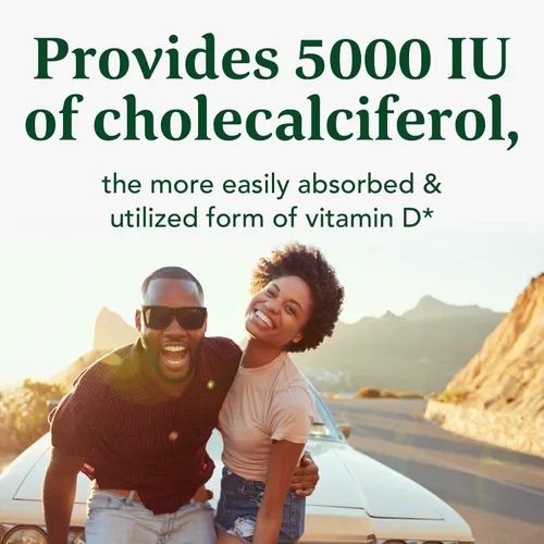 Miniatura 5 de MegaFood Vitamina D3 5000 IU (125 mcg) Salud ósea y apoyo inmunológico con vitaminas D3, K y K2 Vegetariana, sin gluten, hecha sin lácteos ni