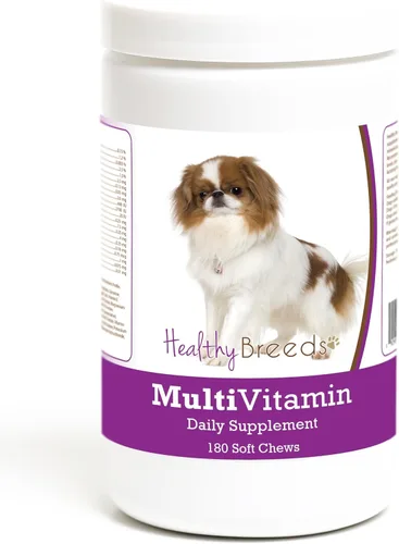 Miniatura 98 de Healthy Breeds Bulldog francés multivitamínico suave masticable para perros 180