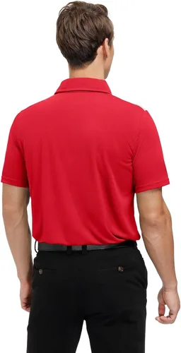 Miniatura 5 de Corna Men's Big and Tall Golf Polo Shirts Moisture Wicking Performance Dry Fit Collared Shirts for Men L-6XL