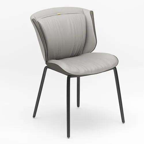 Miniatura 12 de Light Luxury Dining Chair, Simple Modern Leisure Chair with Backrest, Color Matching Design, Enhance the Sense of Space, Suitable for Kitchen