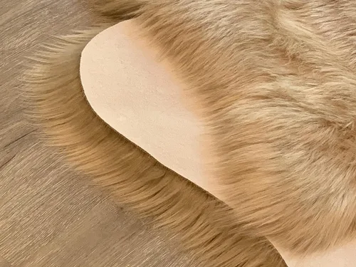 Miniatura 7 de LAMBZY - Alfombra de piel de oveja sintética súper suave hipoalergénica sedosa, estilo peluche de oso, para sala de estar, habitación de niños, sofá