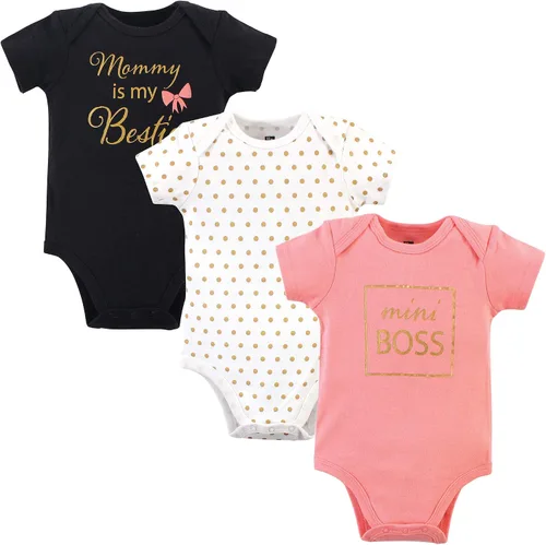 Miniatura 61 de Hudson Baby baby-girls Cotton Bodysuits 3-pack