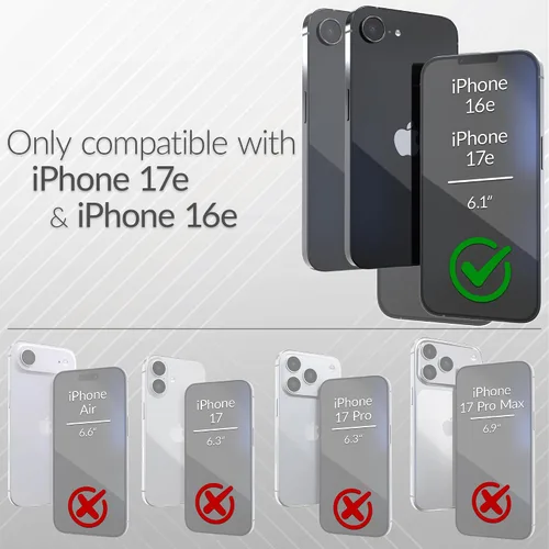 Miniatura 2 de Funda Crave Dual Guard compatible con iPhone 16e, funda de doble capa de protección contra golpes para iPhone 16e (6.1") - Aqua