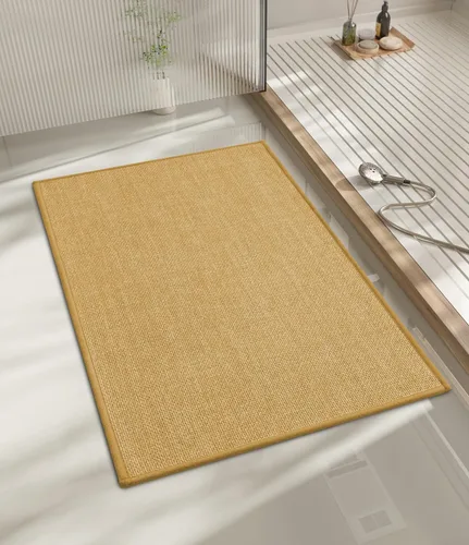 Miniatura 114 de chakme Alfombras de Baño 24x17, Alfombra de Baño Ultra Delgada Antideslizante Pequeña de Secado Rápido Absorbente para Piso de Baño