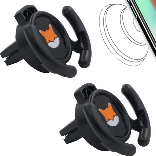 Miniatura 10 de Soporte de montaje de ventilación para automóvil, compatible con Popsocket, soporte de automóvil hecho para agarres de enchufe pop, soporte plegable