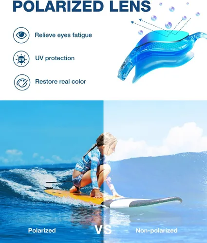 Miniatura 2 de ZIONOR Gafas de natación para niños, G1 MINI con protección UV, polarizadas, antivaho, para edades de 6 a 14 años A4