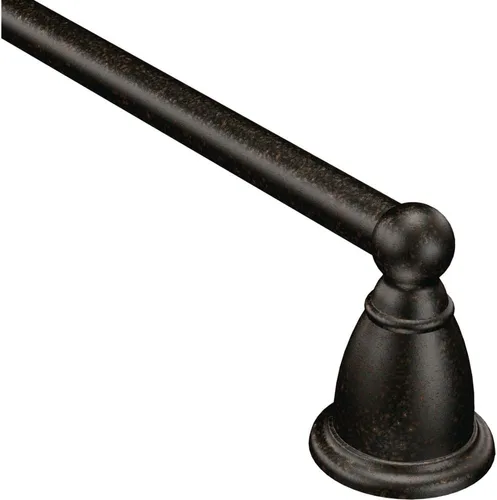 Miniatura 11 de Moen YB2218CH Brantford Collection, toallero individual de 18 pulgadas, cromo Cromado