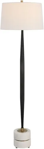 Miniatura 2 de Uttermost Miraz - 1 lámpara de pie de luz de 65.75 pulgadas de alto y 19 pulgadas de ancho