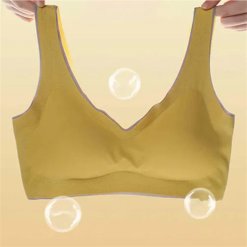 Miniatura 5 de V Neck Strappy Sports Bra Tank Workout Tops for Women Badazzled Bra Bras for Women Wirefree Cotton Black Dress with Ad