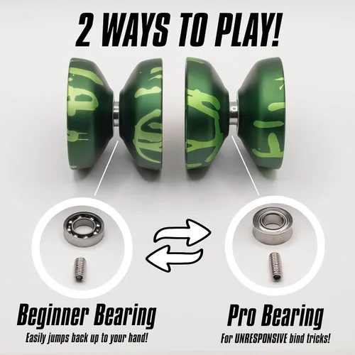Miniatura 3 de REVLO Un yoyo profesional de alta gama El Yo Yo para adultos con cuerda profesional incluida Cambia fácilmente entre Yoyoing sensible