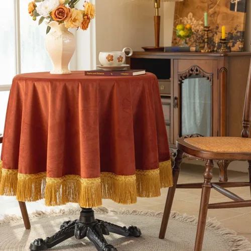 Miniatura 25 de F-CHU Manteles cuadrados pequeños de 36 x 36 pulgadas, mantel redondo pequeño de terciopelo color negro sólido para mesita de noche, mesita