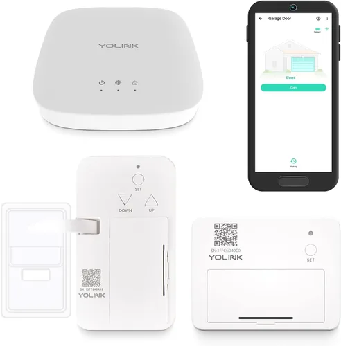 Miniatura 12 de YoLink Abridor de puerta de garaje inalámbrico inteligente de mayor alcance del mundo de 1/4 de milla, control por aplicación, compatible con Alexa