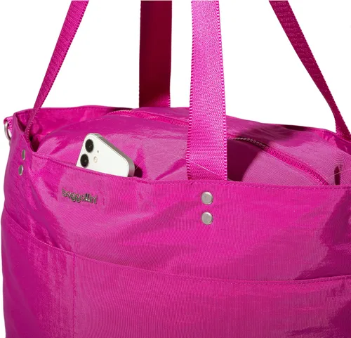 Miniatura 4 de Baggallini Bolso grande de mano Bolsa de nailon con cremallera, Bolsa de nailon con cremallera