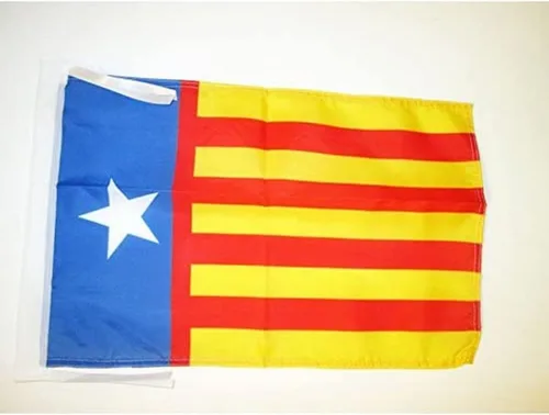 Miniatura 1276 de Bandera de México AZ FLAG, 45.7 x 30.5 cm, con cordones - Pequeñas banderas mexicanas de 30 x 45 cm - Bandera de 45.7 x 30.5 cm