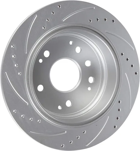 Miniatura 3 de [Juego trasero] Rotores de disco de freno y pastillas de cerámica con revestimiento Geomet para Nissan Altima Sedan 2007-2012 Coupe 07-13